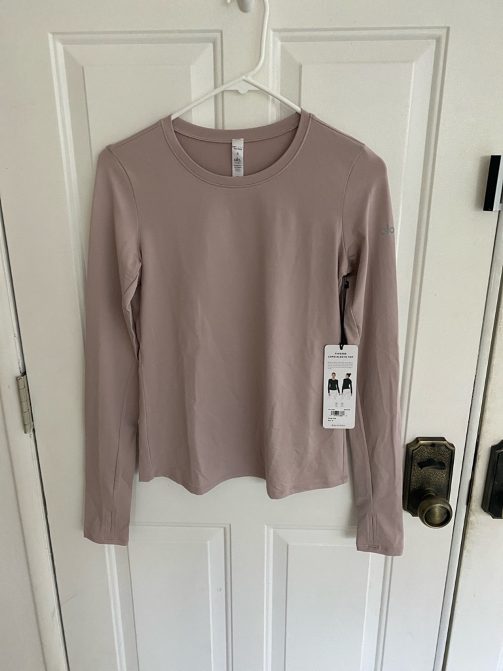 ALO Yoga, Alosoft Finesse Long Sleeve Top